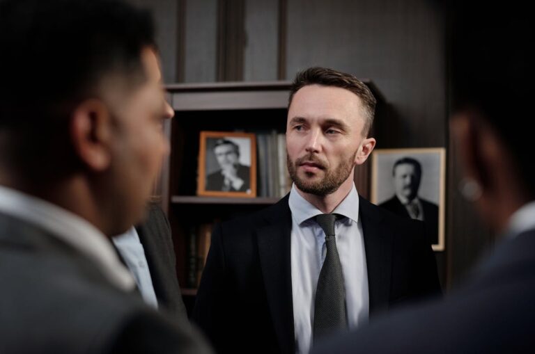 Man in Black Suit